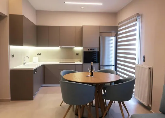 πολυτελές 2 χαλκίδα-παραλία αυλίδος Daire Paralia Avlidhos